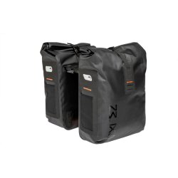 New Looxs cykeltaske dobbelt Varo vandtt sort Racktime 40 L