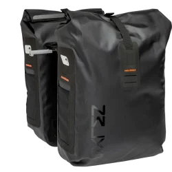 Dobbelt cykeltaske New Looxs Varo Double MIK 40 liter 28 x 43 x 17 cm (x2) - sort, vandtt