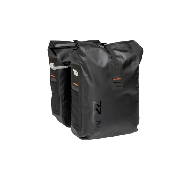 New Looxs cykeltaske dobbelt Varo vandtt sort MIK 40L