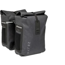 Dobbelt cykeltaske New Looxs Varo Double MIK 40 liter 28 x 43 x 17 cm (x2) - gr, vandtt