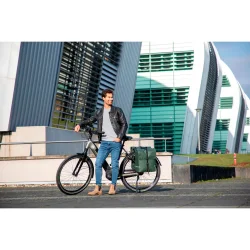 New Looxs cykeltaske dobbelt Odense grn 39L