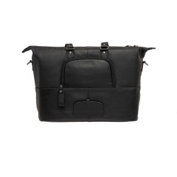 New Looxs laptop cykeltaske i lder Verla sort 21 liter