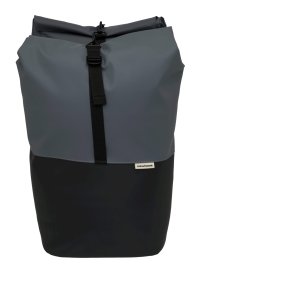 New Looxs cykeltaske dobbelt Nyborg mrkegr/sort 34L