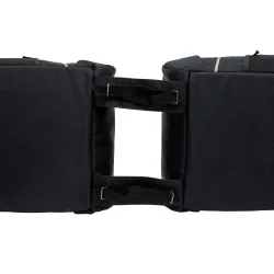 New Looxs cykeltaske dobbelt Sports sort 32L