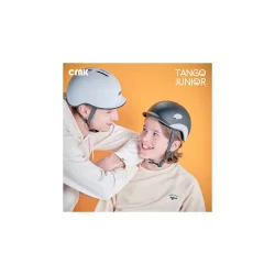CRNK Cykelhjelm Tango Junior sort 49-53 cm