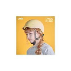 CRNK Cykelhjelm Tango Junior 49-53 cm - gul