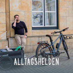 TAXXI Cargo cykeltrailer/tr�kvogn Load Heavy - gr�/sort