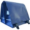 Clarijs cykeltaske dobbelt XL PVC 46L vandtt - bl