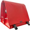Clarijs cykeltaske dobbelt XL PVC 46L vandtt - rd