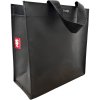 Clarijs shopper taske - indkbspose til dobbelt cykeltaske - PVC 23L mat sort