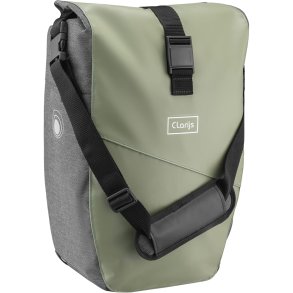 Clarijs cykeltaske Solobag 24L vandtt - olivengrn-gr