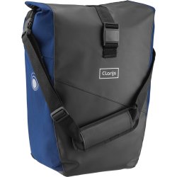 Clarijs cykeltaske Solobag 24L vandtt - sort-bl