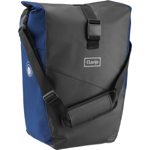 Clarijs cykeltaske Solobag 24L vandtt - sort-bl