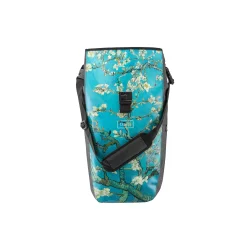 Clarijs cykeltaske Solobag 24L vandtt - Van Gogh mandelblomst