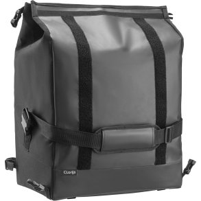 Clarijs Frontbag Premium cykeltaske til frontlad 61L - sort