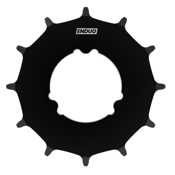 Tandhjul 24T Enduo Cargo Nexus Alfine - sort