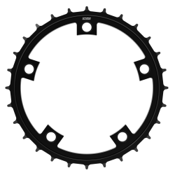 Klinge 56T Enduo Cargo 5-B 130-BCD Cl-46.7mm - sort