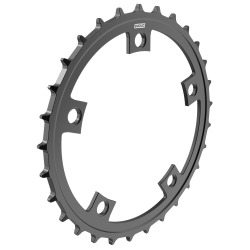 Tandhjul 58T Enduo Cargo 5-B 130-BCD Cl-46,7 mm - sort