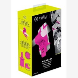 Celly telefonholder til cykel Universal Pink