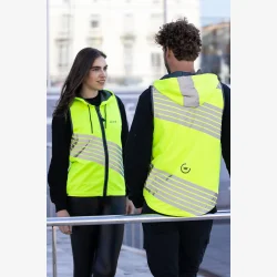 Wowow refleksvest med h�tte Threesixty - XXL