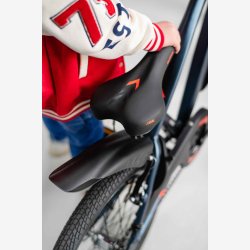 18" Alpina Trial drengecykel aluminium ramme, fodbremse - petroleum m�rkebl�