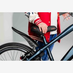 22" Alpina Trial drengecykel i aluminium, fuldt udstyret - petroleum m�rkebl�