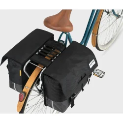 Urban Proof cykeltaske dobbelt 40L genanvendt sort gr�