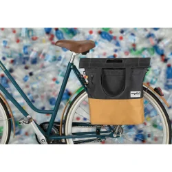 Urban Proof cykeltaske Shopper Bag 20L genanvendt gr gul