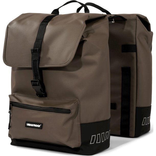 Urban Proof Double Cargo Bag 38L dobbelt cykeltaske brun