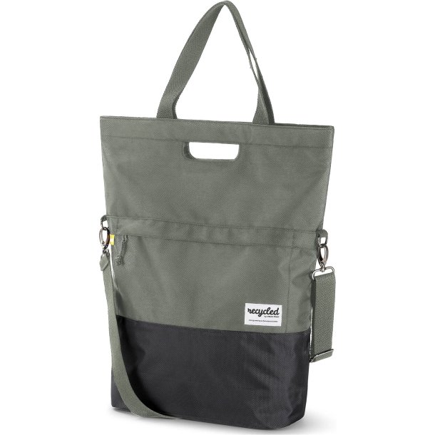 Urban Proof cykeltaske Shopper Bag 20L af genanvendt plast grn gr