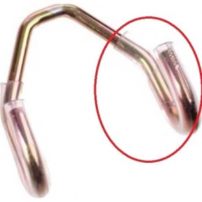 Plastbeskyttelsescykelkrog (pr. 1 stykke)