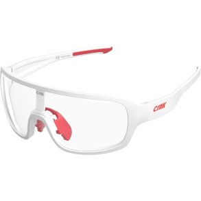 CRNK cykelbriller Vivid Optical 2 hvid/r�d
