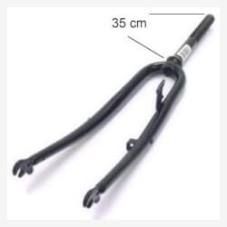 Forgaffel 28x 1 1/2 Tour Unicrown sort