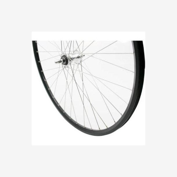 Roland forhjul 28 HB-IM40 RB ZAC2000 sort, rustfrit stl eger