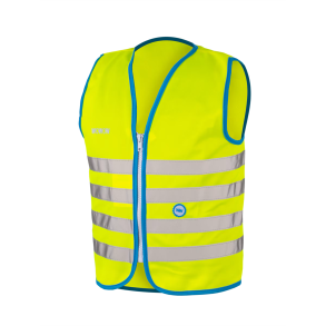 Wowow reflekterende vest til b�rn L - gul