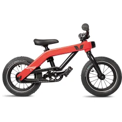 Vici 3-i-1 12" balancecykel-cykel til brn - brandvsen rd