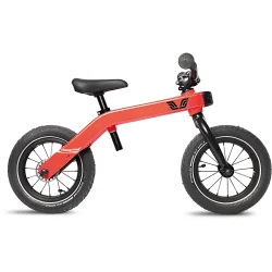 Vici 3-i-1 12" balancecykel-cykel til brn - brandvsen rd