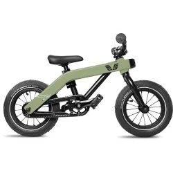 Vici 3-i-1 12" balancecykel-cykel til brn - vintagegrn