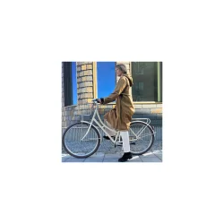 Weathergoods Sweden cykel regnjakke Imbris - kamelbeige - XL