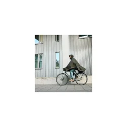Weathergoods Sweden regn poncho til cykel Imbris m�rkegr�n M