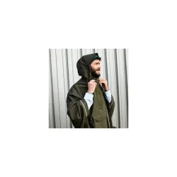 Weathergoods Sweden regn poncho til cykel Imbris m�rkegr�n M