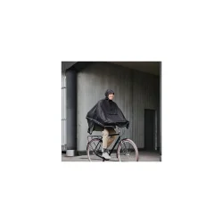 Weathergoods Sweden regn poncho til cykel Imbris sort S/M