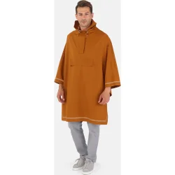Weathergoods Sweden regn poncho til cykel Imbris kobberbrun M