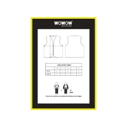 Wowow reflekterende vest til b�rn S - gr�n