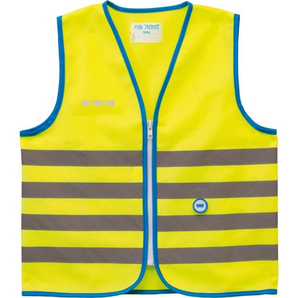 Wowow vest sjov jakke l gul