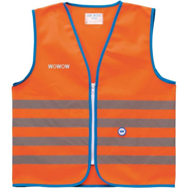 Wowow vest sjov jakke l orange