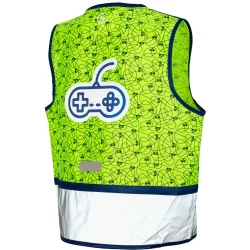 Wowow refleksvest til b�rn Zippy - gul - S