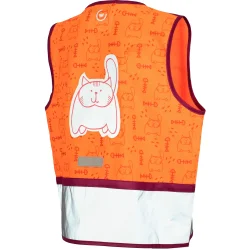 Wowow refleksvest til b�rn Zippy Orange - S