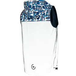 Wowow Full Reflective refleksvest Towson Blue, med lommer og h�tte - M