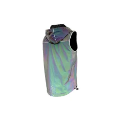 Wowow Lumeo Rainbow refleksvest med h�tte XL